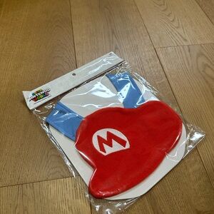Nintendo Red and Blue Baby Bib